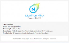 Maxthon Nitro screenshot 2