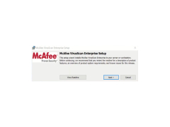 McAfee VirusScan Enterprise - setup