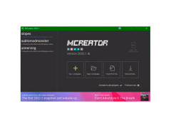 MCreator - main-screen