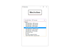 Mechvibes - sounds-settings