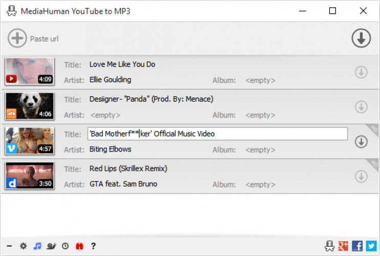 media human youtube to mp3