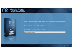 MediaPortal - welcome-screen-setup