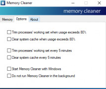 Memory Cleaner 2.60 screenshot 2