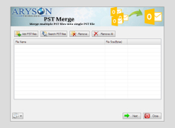 Merge PST Files screenshot 1