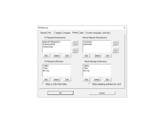 MetaX - parsing-preferences