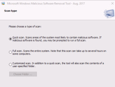 Microsoft Malicious Software Removal Tool - Screenshot 2