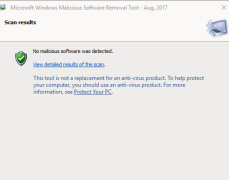 Microsoft Malicious Software Removal Tool - Screenshot 4