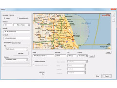 Microsoft MapPoint - radius