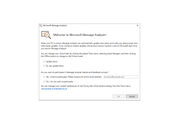 Microsoft Message Analyzer - welcome-screen