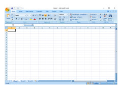 Microsoft Office 2007 - excel-main-screen