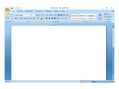 Microsoft Office 2007 - word-main-screen