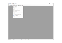 Microsoft Office Word Viewer - view-menu