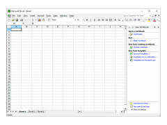 Microsoft Office XP - excel-main-screen