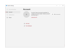 Microsoft OneDrive - settings-in-application