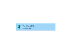 Microsoft Publisher 2016 - application-logo