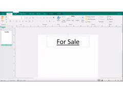 Microsoft Publisher 2016 - text-add