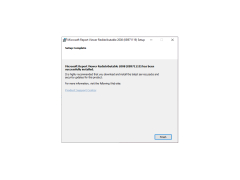 Microsoft Report Viewer Redistributable - completed-installation