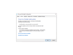 Microsoft Silverlight - update-settings