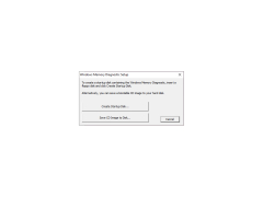 Microsoft Windows Memory Diagnostic - main-screen