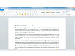 Microsoft Word 2010 - review-option