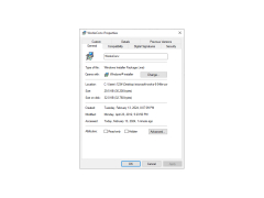 Microsoft Works 6–9 File Converter - properties