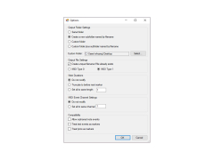 MIDI File Splitter - settings-in-application