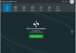 MiniTool ShadowMaker Free - main-screen
