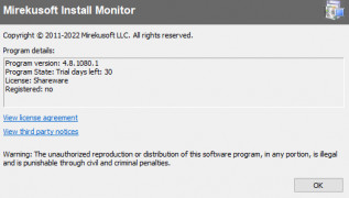 Mirekusoft Install Monitor screenshot 2