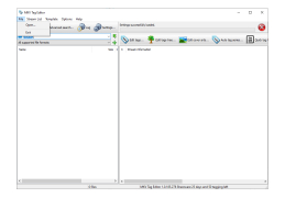MKV Tag Editor - file-menu