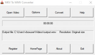 MKV To WMV Converter screenshot 1