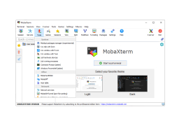 MobaXterm - tools-menu