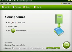 MOBI to ePub Converter - Screenshot 2