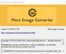 Morz Image Converter screenshot 1
