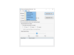 Mouse and Keyboard Recorder - tools-menu