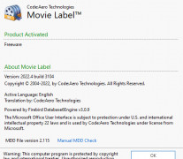 Movie Label screenshot 2