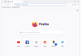Mozilla Firefox Portable - main-screen