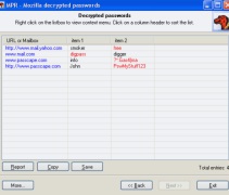 Mozilla Password Recovery - Screenshot 3