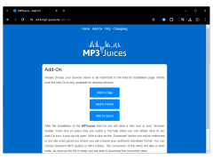 MP3 Juice - addon