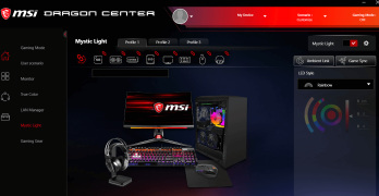 MSI Dragon Center - Screenshot 1