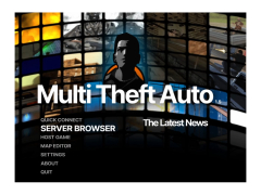 Multi Theft Auto: San Andreas - main-screen