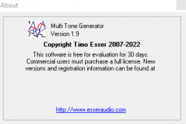 MultiTone Generator screenshot 3
