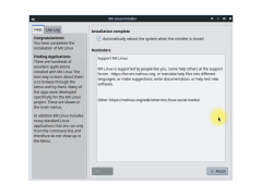 MX Linux - installer