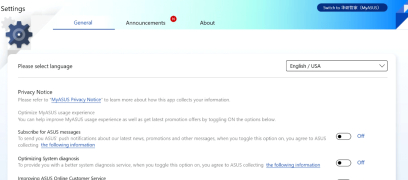 MyASUS - Screenshot 4