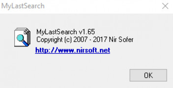 MyLastSearch screenshot 2