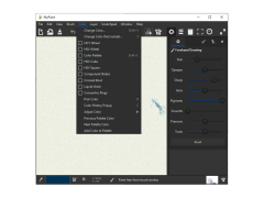 MyPaint - colors-menu