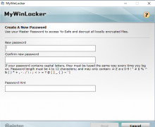 MyWinLocker screenshot 1