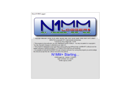 N1MM Logger+ - about-app