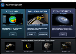 NASA's Eyes Visualization screenshot 1