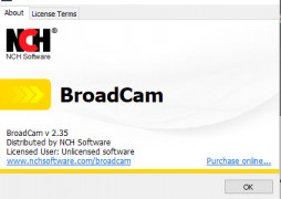 NCH Broadcam screenshot 2