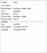 NeoSetup Updater screenshot 3